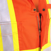 Load image into Gallery viewer, Pioneer Hi-Viz Orange Fire-Resistant FR-Tech® 88/12 FR/ARC Rated 7oz Coverall