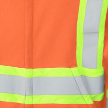 Load image into Gallery viewer, Pioneer Hi-Vis Flame Resistant Heavyweight Traffic Hoodie, Orange