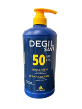 Load image into Gallery viewer, Degil Sun SPF 50 Sunscreen with Pump Bottle, 750 ml
