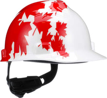 Load image into Gallery viewer, MSA V-Gard® Canadian Maple Leaf Hard Hat
