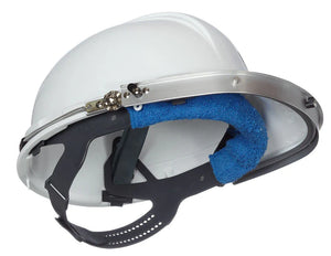 Hard Hat Sweatband with Velcro Closure, Blue