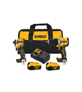 Dewalt 20V Max Cordless Brushless XR® Hammer Drill And Impact Driver Combo Kit