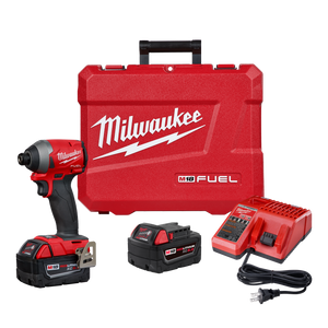 Milwaukee fuel impact hot sale and drill set