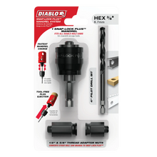 Load image into Gallery viewer, Diablo 3/8" Snap-Lock Plus™ Mandrel System
