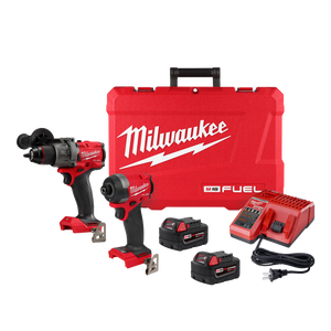 Milwaukee® M18 FUEL™ Hammer Drill/Driver + Hex Impact Driver Combo Kit