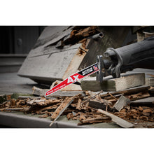 Load image into Gallery viewer, Milwaukee 9" 5TPI AX™ w/NITRUS™ Carbide Teeth SAWZALL® Blade for Wood with Nails, 3PK
