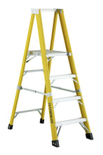 Load image into Gallery viewer, Featherlite 6ft Extra-Heavy Duty Fiberglass Platform Step Ladder
