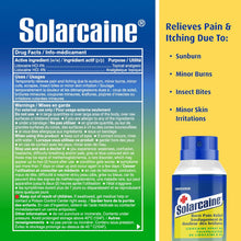 Load image into Gallery viewer, Bayer Solarcaine First Aid Lidocaine Spray with Soothing Aloe, 115g
