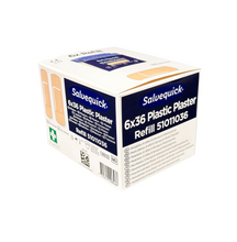 Load image into Gallery viewer, Salvequick 6 x 36 Bandage Plastic Plaster Refill 51011036
