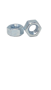 5/16-18 GR2 Hex Nut Zinc - Box of 100