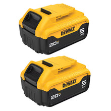 Load image into Gallery viewer, Dewalt 20V MAX* 5Ah Batteries, 2 Pack
