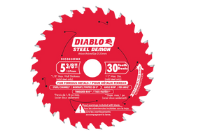 DIABLO STEEL DEMON 5-3/8 IN. X 30 TOOTH STEEL DEMON CARBIDE-TIPPEDSAW BLADE FOR METAL