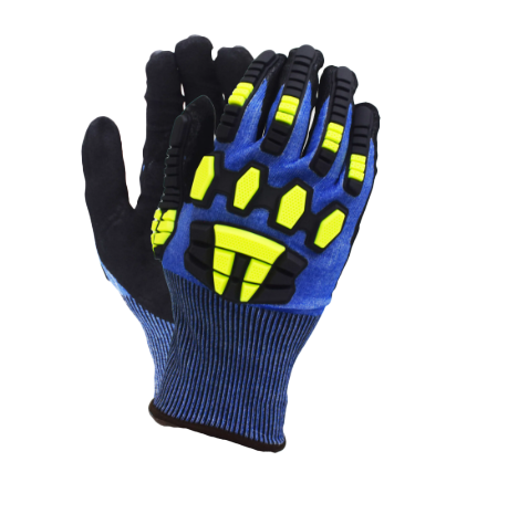 Ronco Sela Cut Impact & Puncture Resistant Hi-Viz Touch Compatable Gloves