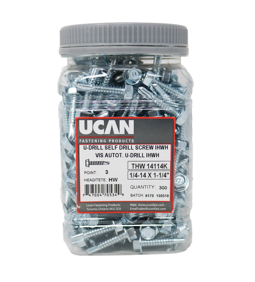 UCAN U-DRILLS® 14-14 x 1