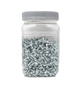 UCAN U-DRILLS® 8-18 X 1/2" Hex Washer Head Zinc Plated, 1000/Jar