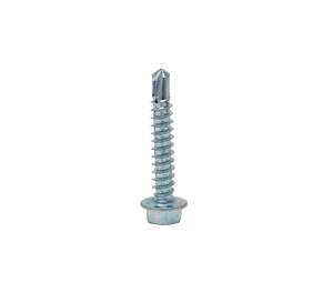 UCAN U-DRILLS® 8-18 x 1" Hex Washer Head Zinc Plated, 800/Jar