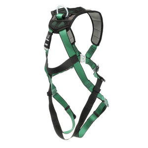 MSA V-FORM+™ Safety Harness, Standard, Back D-Ring, Quick Connect Leg Straps