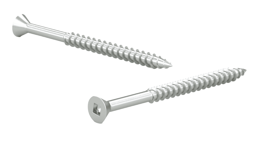 12X2 Flat SOC Wood Screw Zinc - Box of 100