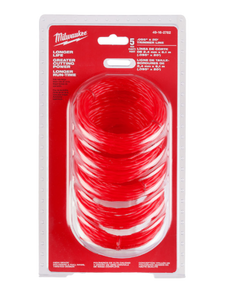 Milwaukee 5 Pack of 20' Pre-Cut .095 Trimmer Line