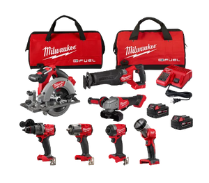 Milwaukee M18 Fuel 7 Tool Combo Kit Great Lakes Supply