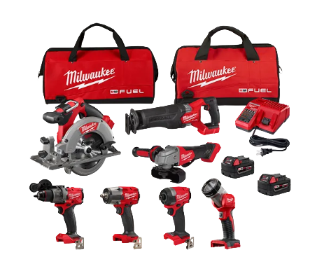 Milwaukee M18 Fuel 7 Tool Combo Kit