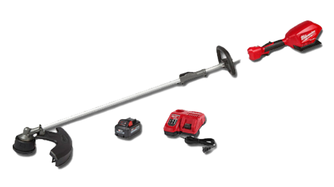 Battery powered weed eater milwaukee sale