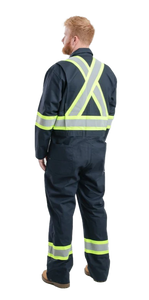 Berne Safety Striped Gasket Unline Coverall