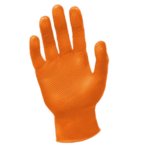 Ronco Octopus Grip 8 Orange Nitrile Examination Gloves