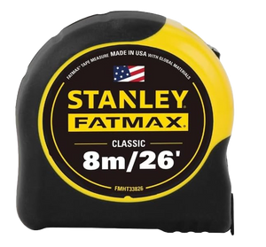 Stanley® Fatmax® 8m/26 ft Tape Measure