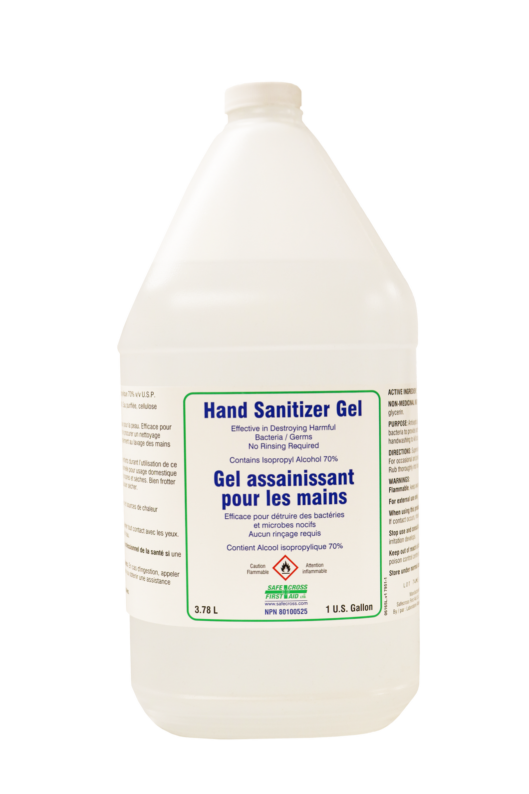 Safecross Hand Sanitizer Gel - 3.78 L