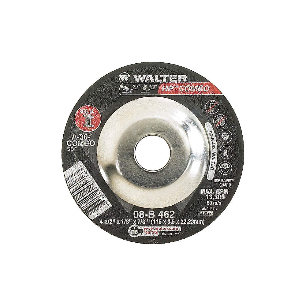 Walter HP COMBO™ Cutting & Grinding Wheels