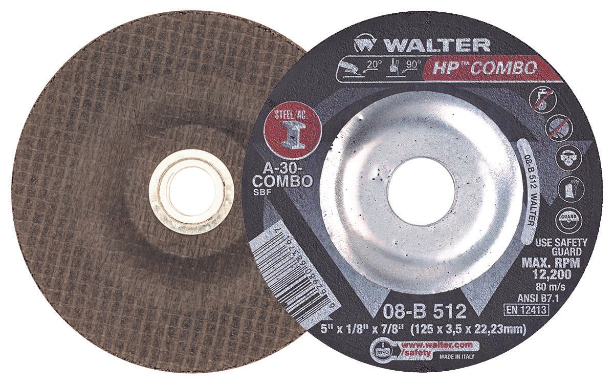 Walter HP COMBO™ Cutting & Grinding Wheels – Great Lakes Supply