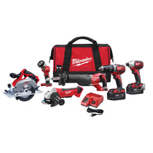 Load image into Gallery viewer, Milwaukee® M18™ Cordless 6 PC Tool Combo Kit
