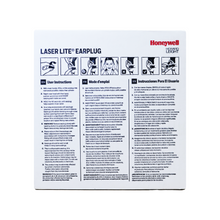 Load image into Gallery viewer, Honeywell Howard Leight Laser Lite® Multi-Colour Corded Disposable Earplugs - 100/Box

