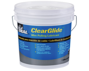 IDEAL ClearGlide® Wire Pulling Lubricant Bucket & Bottle