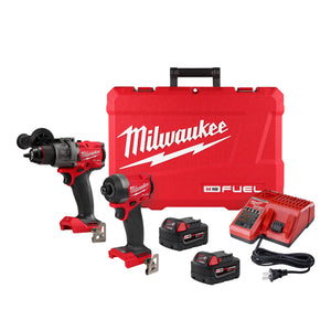 Milwaukee® M18 FUEL™ Hammer Drill/Driver + Hex Impact Driver Combo Kit