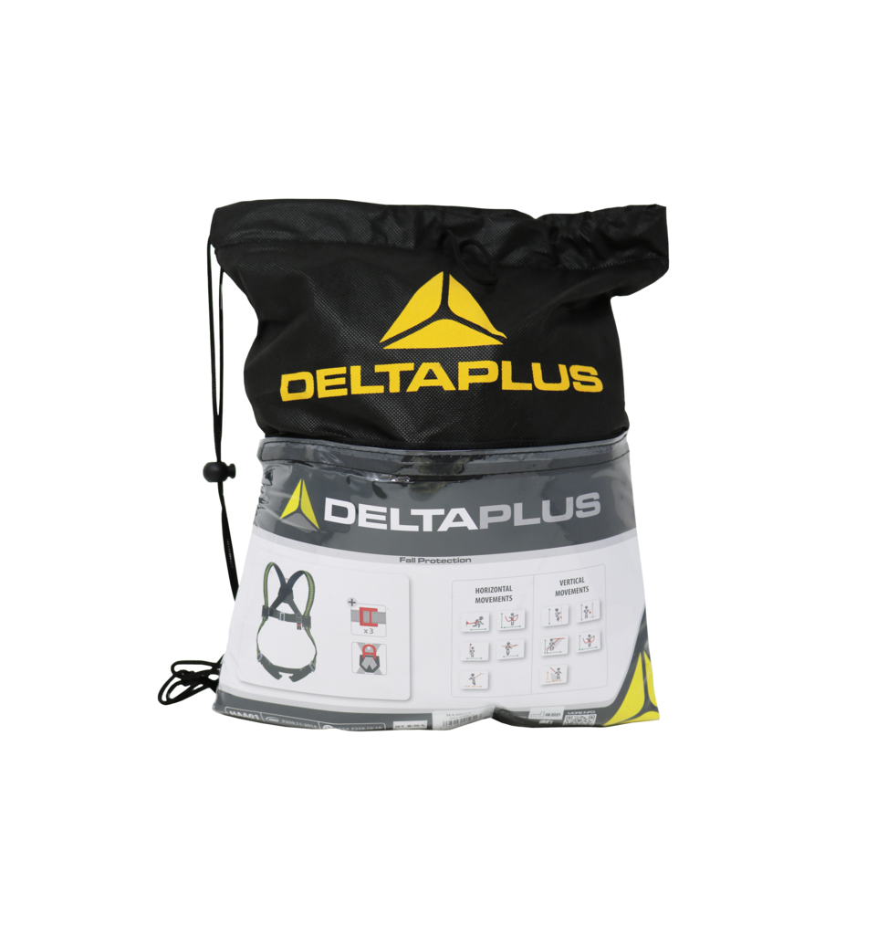 Delta Plus Fall Protection Kit w Fall Arrester Anchorage Point & Shock Pack Absorber