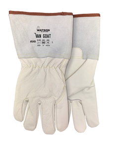 Watson Van Goat Full-Grain Goatskin Gloves, Large