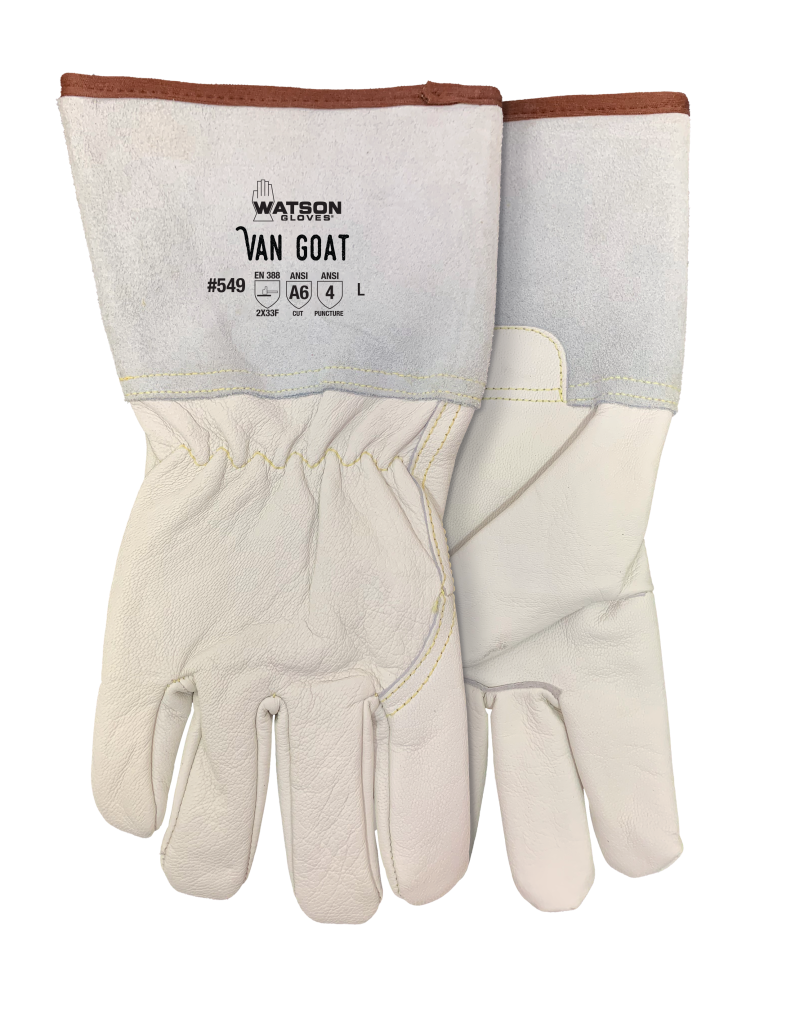 Watson Van Goat Full-Grain Goatskin Gloves, Large