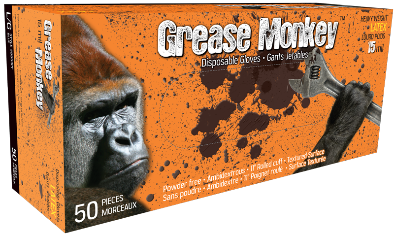 Watson Grease Monkey 15mil Gloves - 50/Box