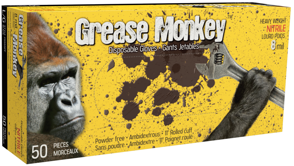 Watson Grease Monkey 8mil Gloves - 50/Box