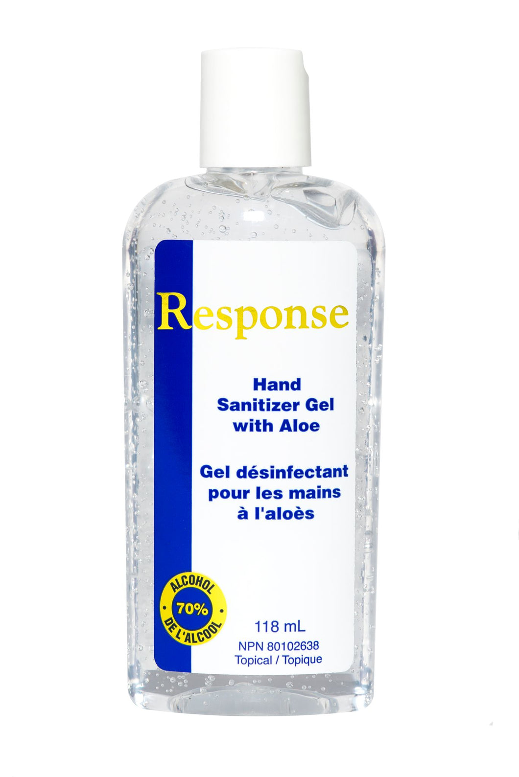 Response Hand Sanitizer Gel with Aloe Vera - 118 mL