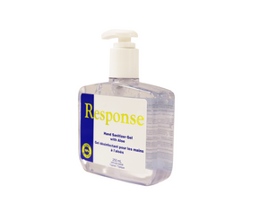 Response Hand Sanitizer Gel Bottle with Aloe - 250 mL