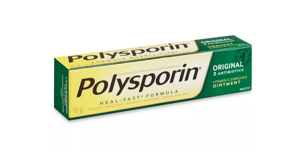 Polysporin Antibiotic Ointment Cream, 15g Tube