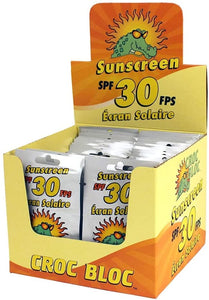 Croc Bloc Sunscreen SPF 30 Packets/Box, 10 mL