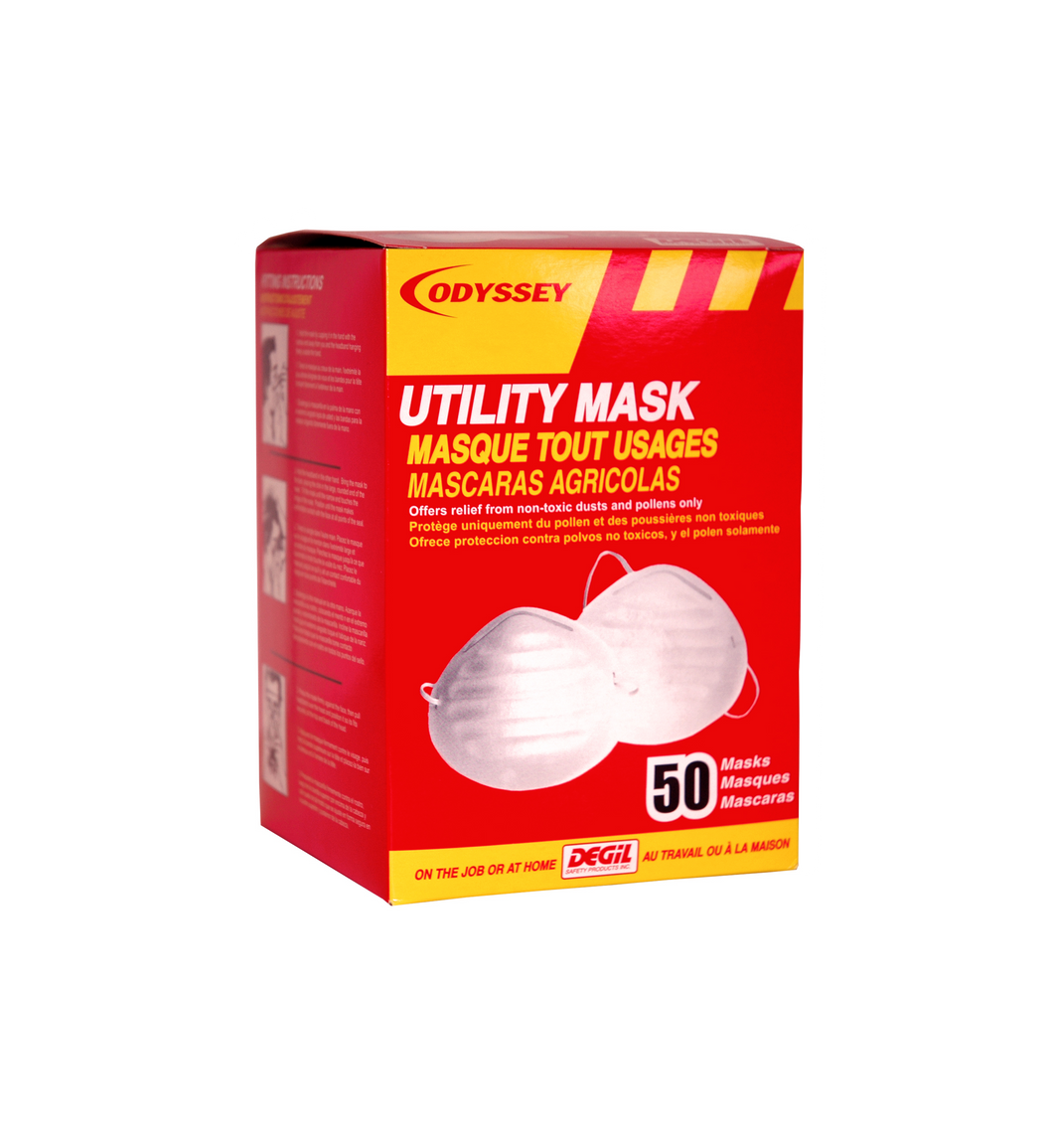 Delta Plus Utility Disposable Dust & Pollen Face Masks