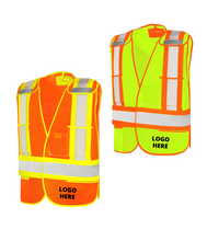 Load image into Gallery viewer, Custom Screen Print on WASIP Universal 5 Point Tearaway Mesh Traffic Vest with 5 Pockets
