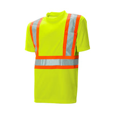Load image into Gallery viewer, WASIP Short Sleeve Polyester Safety Shirt, Green
