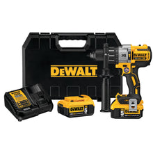 Load image into Gallery viewer, Dewalt 20V MAX* XR® Brushless Cordless 3-Speed 1/2&quot; Hammer Drill/Driver Kit (5.0 AH)
