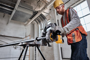 Dewalt FLEXVOLT® 60V MAX* Cordless Pipe Threader Kit W/Die Heads